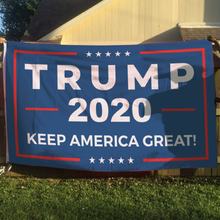 Load image into Gallery viewer, Trump 2020 KAG Flag +Trump 2020 Pin