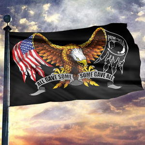 All Gave Some Gave All POW MIA Flag (RTL)
