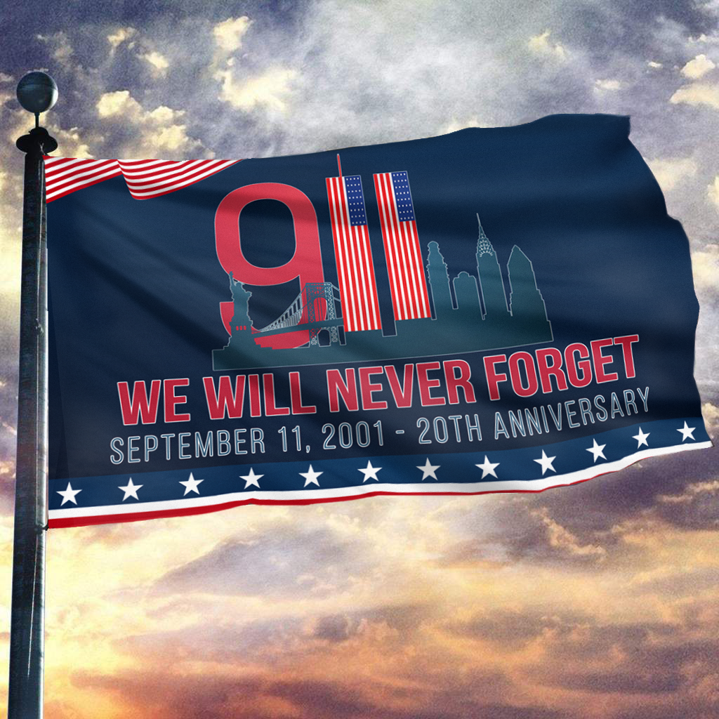 September 11 - We Will Never Forget Flag