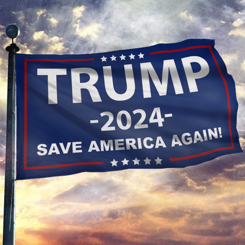 Save America Again Rally Flag
