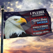 Load image into Gallery viewer, I Pledge Allegiance - Eagle Flag