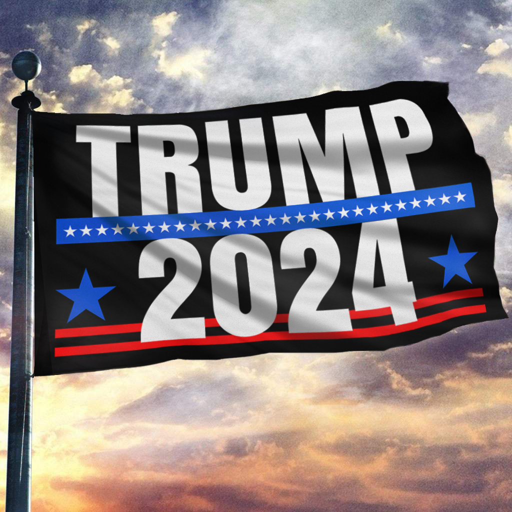 Trump 2024 Stars Flag