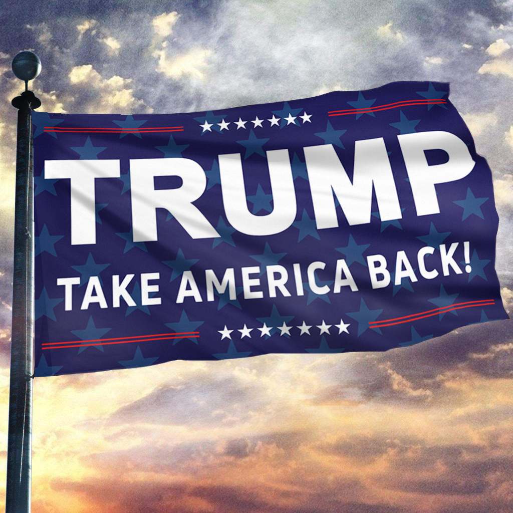 TRUMP Take America Back Flag