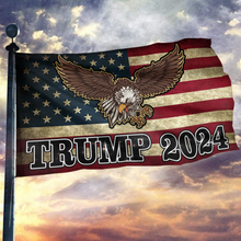 Load image into Gallery viewer, TRUMP 2024 Flag