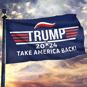 TRUMP 20✯24 Take America Back Flag