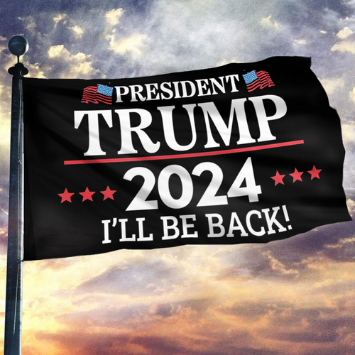 President Trump 2024 Flag