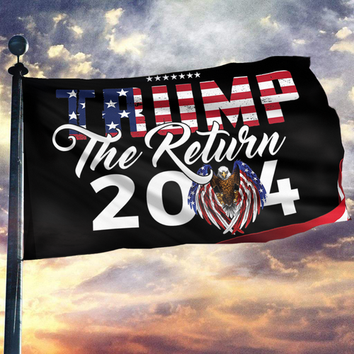 TRUMP USA The Return Flag