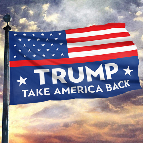 TRUMP 2024 USA Flag