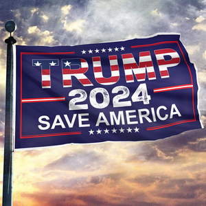 TRUMP 2024 Save America Flag