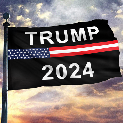 Trump USA 2024 Flag