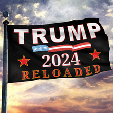 Load image into Gallery viewer, Trump 2020 Reloaded Flag