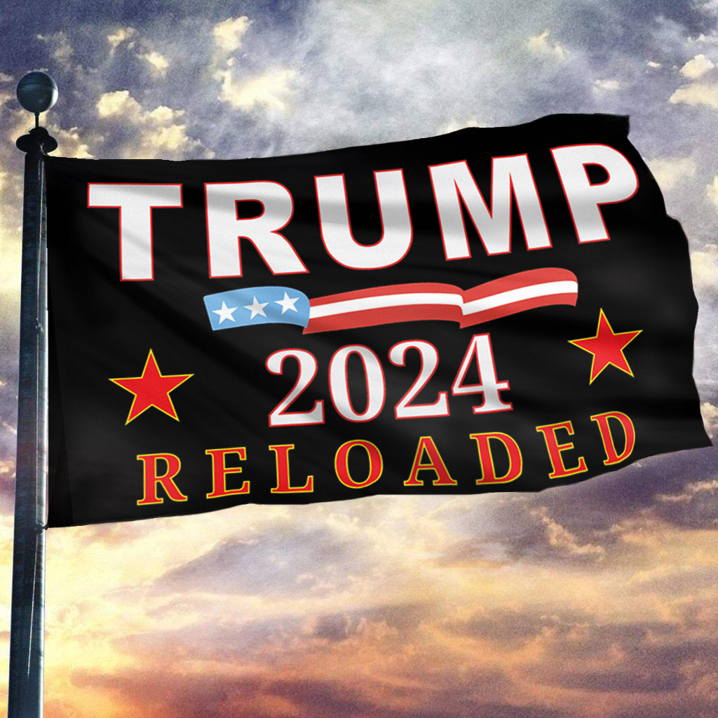 Trump 2020 Reloaded Flag