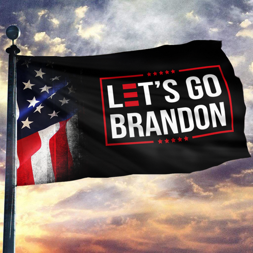 Let's Go Brandon - USA Flag (RTL)