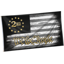 Load image into Gallery viewer, We The People - Gold - 2nd Amendment Flag
