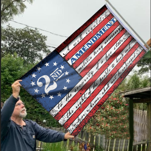 This Well Defend 2nd Amendment Vintage American Flag (RTL)