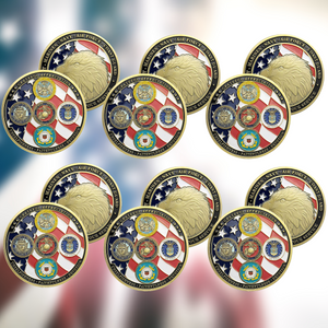 Thank You For Your Service - Veteran Coin - Buy More, Save More Bundle