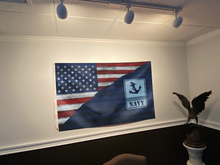 Load image into Gallery viewer, US Navy American Flag