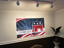 Load image into Gallery viewer, Take Back The House 2022, Trump 2024 Flag