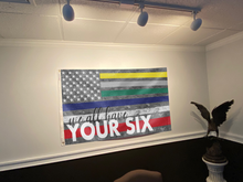 Load image into Gallery viewer, We All Have Your Six Vintage Flag