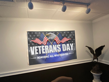 Load image into Gallery viewer, Veterans Day - Honoring All Who Served Flag