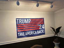 Load image into Gallery viewer, TRUMP &#39;24 Take America Back Flag