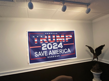 Load image into Gallery viewer, TRUMP 2024 Save America Flag