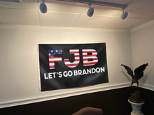 Load image into Gallery viewer, FJB Let&#39;s Go Brandon Flag