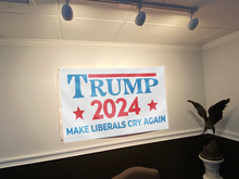Load image into Gallery viewer, Trump 2024 Make Liberals Cry Again Flag