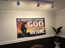 Load image into Gallery viewer, He Who Kneels Before God Flag
