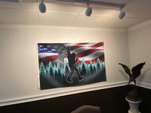Load image into Gallery viewer, Sasquatch USA Flag