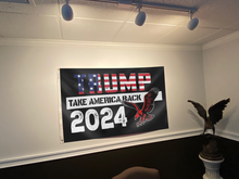 Load image into Gallery viewer, TRUMP USA Take America Back 2024 Flag