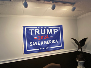 Trump Save America 2024 Flag