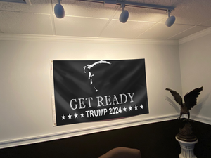Get Ready Trump 2024 Flag