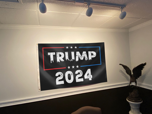 TRUMP 2024 (R&B) Flag