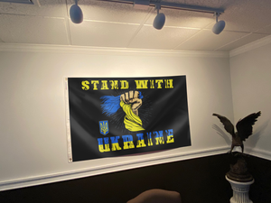 Stand With Ukraine Flag
