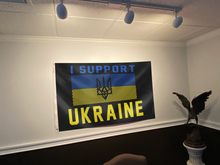 Load image into Gallery viewer, I Support Ukraine Flag