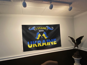 Support Ukraine - I Stand With Ukraine Flag