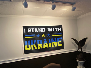 I Stand With ★★★ UKRAINE FLAG