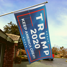 Load image into Gallery viewer, Trump 2020 KAG Flag +Trump 2020 Pin