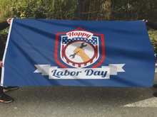 Load image into Gallery viewer, Celebration Of Labor Day Flag