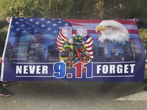 Firefighter - 9.11 - Never Forget Flag