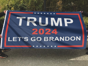 2024 TRUMP Let's Go Brandon Flag