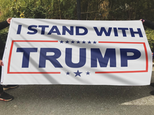 Load image into Gallery viewer, I Stand With Trump Flag
