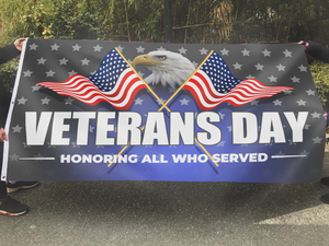 Veterans Day - Honoring All Who Served Flag