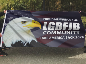 Proud Member of the LGBFJB Eagle Flag