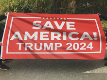 Load image into Gallery viewer, Save America Trump 2024 Red Flag