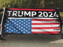 Load image into Gallery viewer, TRUMP 2024 USA Flag