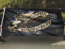 Load image into Gallery viewer, HOME OF THE FREE EAGLE FLAG