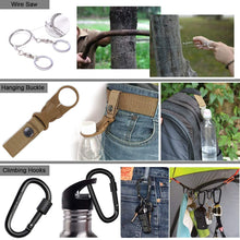 Load image into Gallery viewer, Survival Gear Kit, Emergency EDC Survival Tools 24 in 1 SOS Earthquake Aid Equipment
