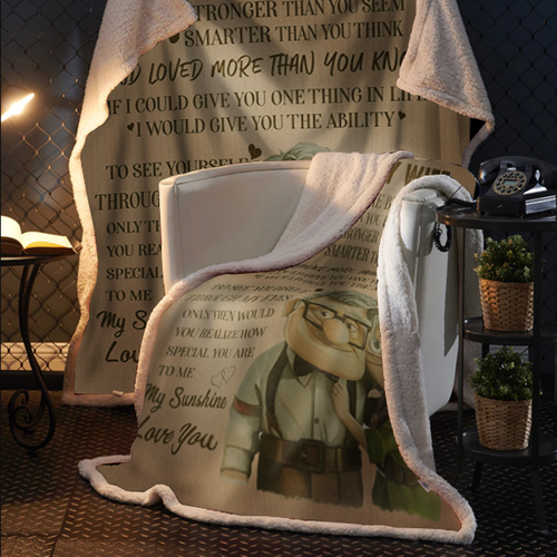 To My Wife - You Are Braver Blanket